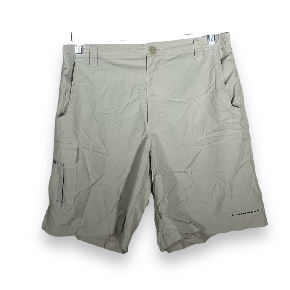 Women’s Columbia PFG Tan Outdoor Activewear Shorts Size 8